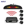 Universal Car Parking aid System LED Reversing Radar With 4 Sensors Car Parking Sensor