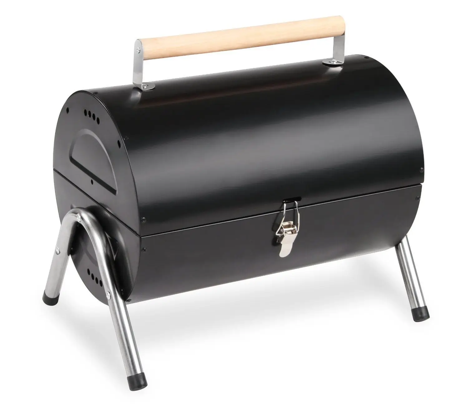 Outdoor Twins Barbecue Grill Barrel Charcoal Tabletop Bbq Buy