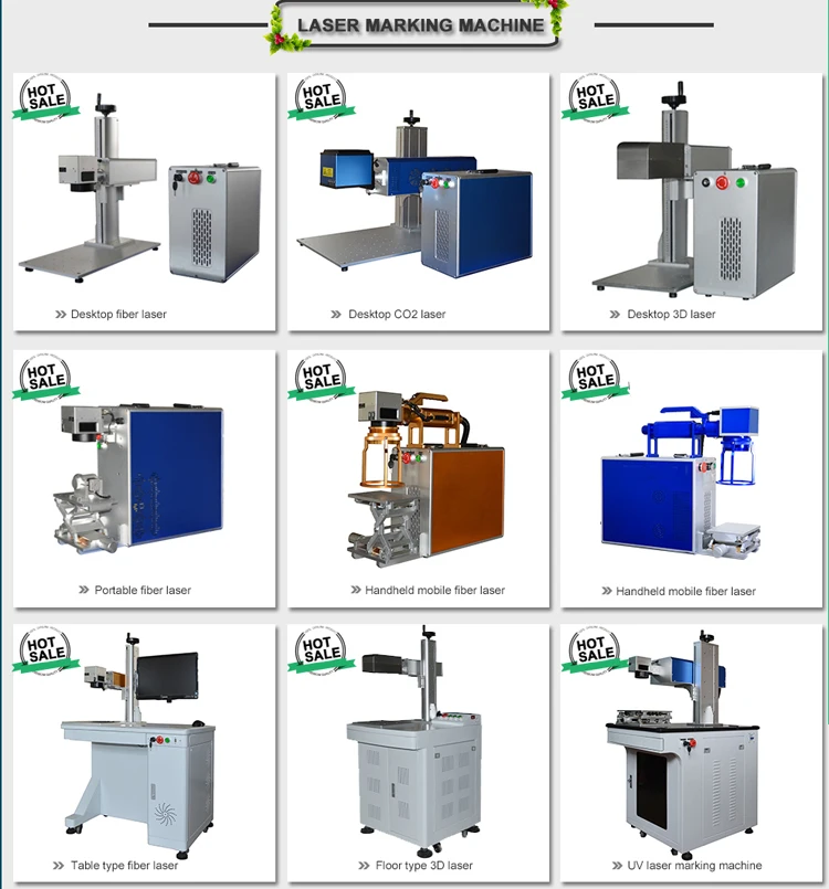 IPG Raycus laser source portable mini fiber laser marking machine for metal with CE FDA