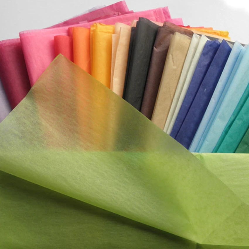 Pale Pink Acid Free Tissue Paper Sheets A3 Gift Wrapping Packaging 20 Colours 