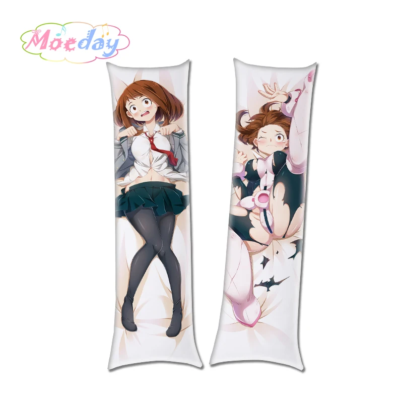 My Hero Academia Male Characters Ochaco Uraraka Himiko Toga Tsuyu Asui Colorful Printed Pillow