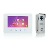 Villa use video audio doorbell door bell with color CCD camera video door entry gate intercom front door phone systems kit