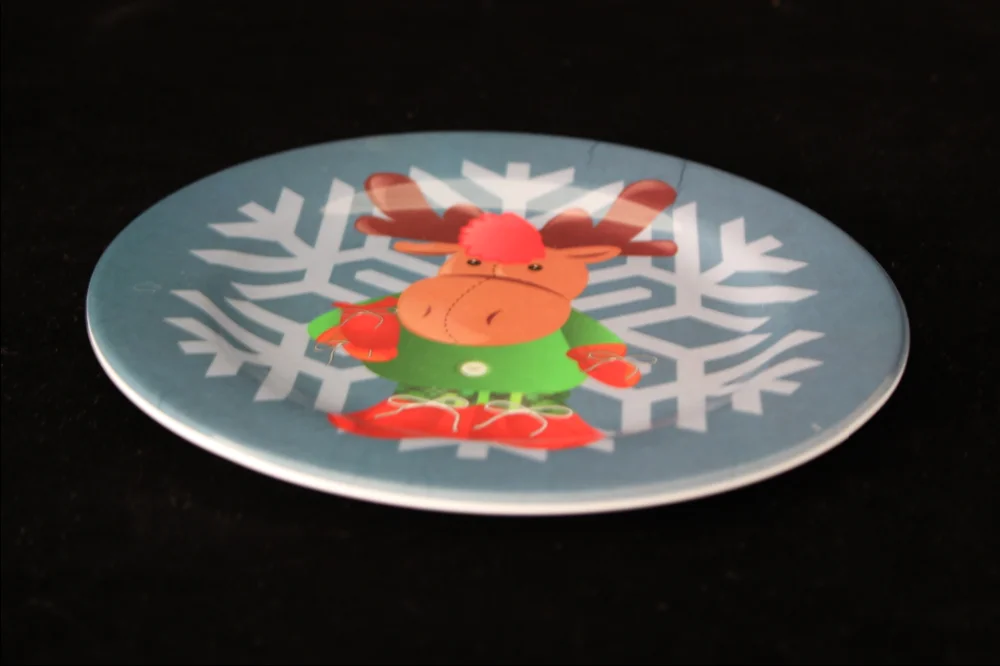 100%melamine fruit plate