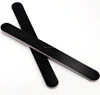 double side straight emery boards,red core black nail files,salon boards 100/150 grit