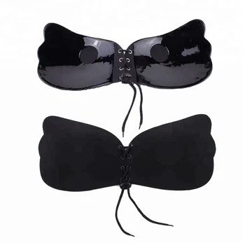 Magic Wing Strapless Bra Silicone Push-up Strapless Backless Self ...