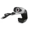 USB2.0 Webcam Web Camera Digital Video Webcamera HD 12 Megapixels with Sound Absorption Microphone for Computer PC Laptop Black