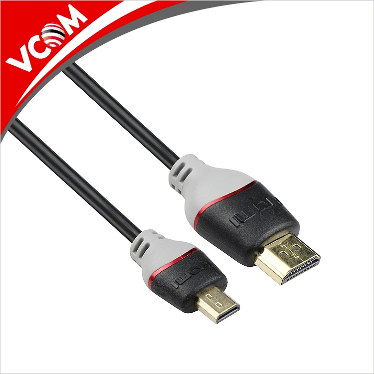 Black High Speed 4k*2k Resolution 19M Micro HDMI to HDMI Cable for Cameras - ANKUX.COM