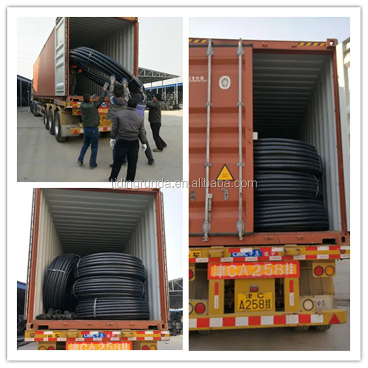 HDPE PE Water Pipe for Water Supply Irrigation Drainage Agriculture DIN & ASTM Standards 2-5mm Thickness 6m-100m Length on Sale