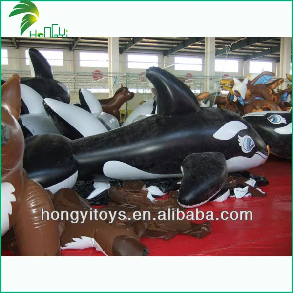 Hot Sale Gient Pvc Inflatable Whale Pool Toys / Custom Inflatable