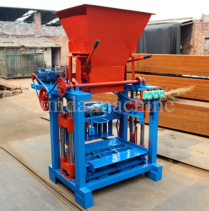 new tide high quality hollow cement brick making machine