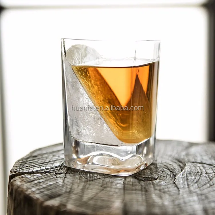 Have Stocked Retail Whisky Glass / 180ml Square Whisky Glass Cup With