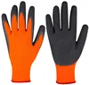 Super Flexible Polyester Glove with Foam Latex Palm Coating