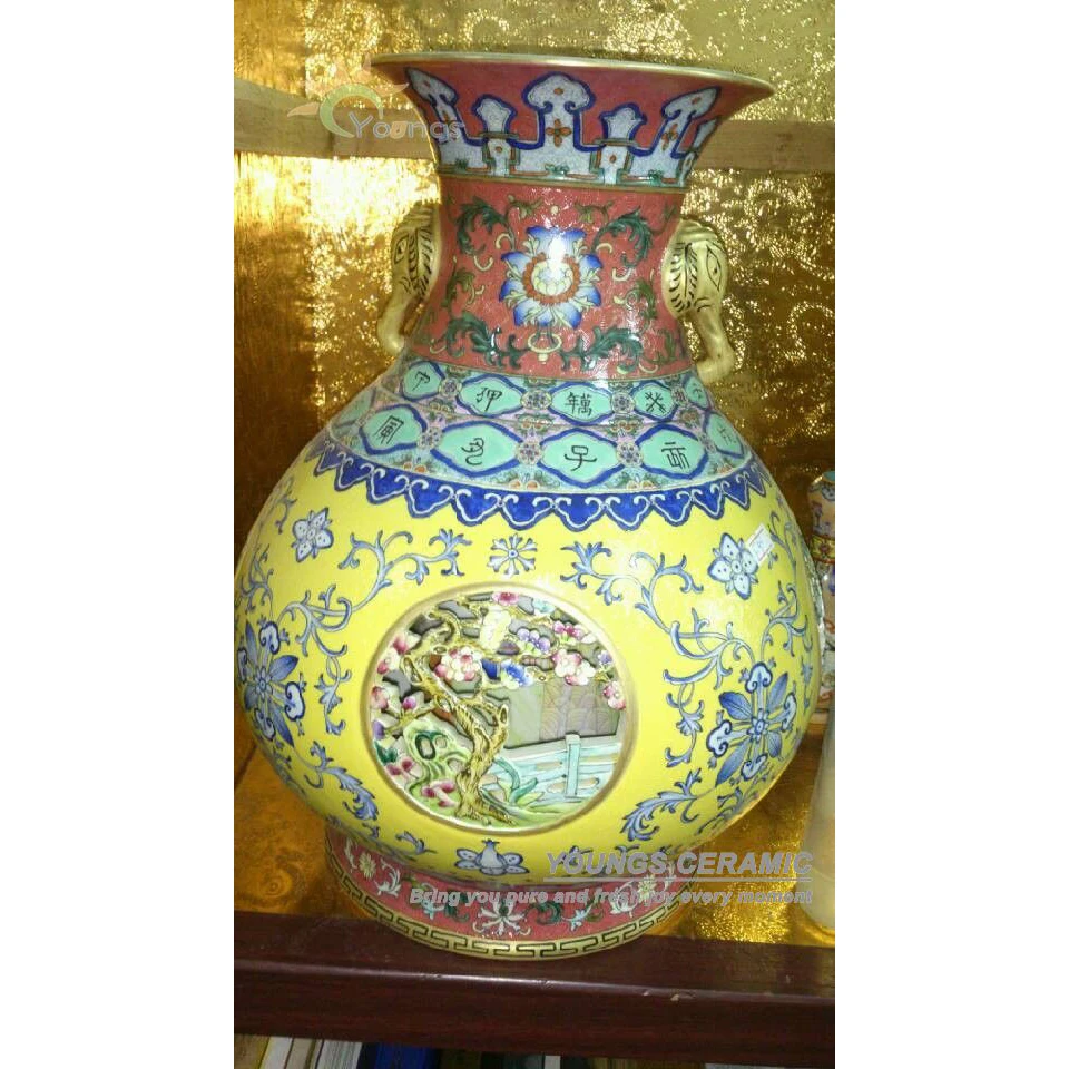 Chinese Top Antique Replica Qing Dynasty Porcelain Vases Buy