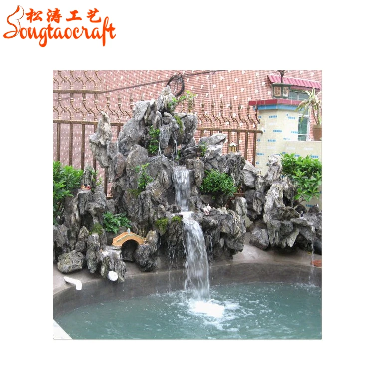 Ornamental Fiberglass Lowes Wall Fountains Decorative Garden