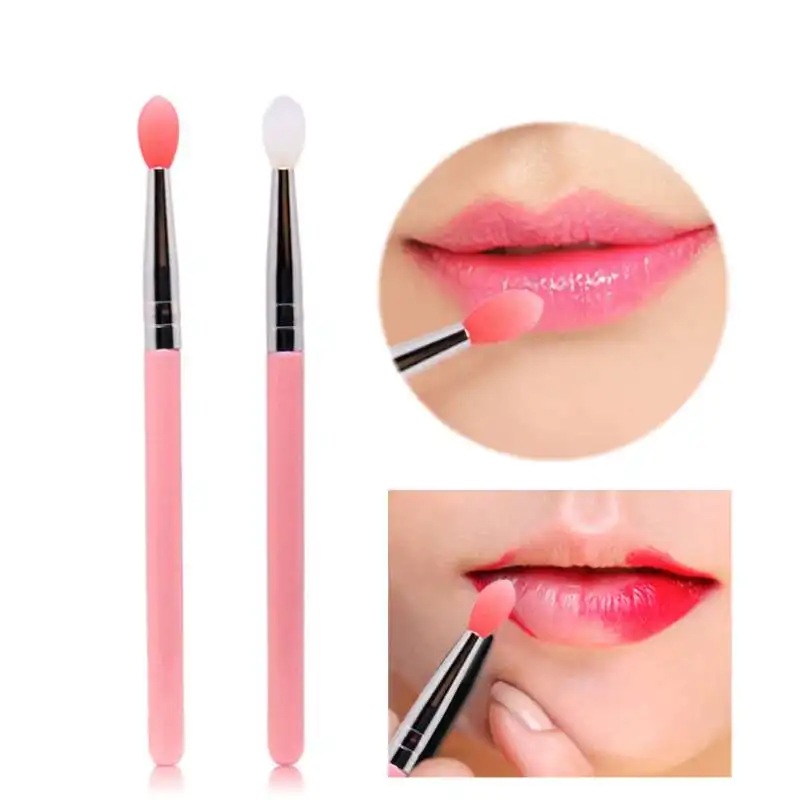 Silicone Small Lip Tip Brush Lip Balm Applicator - Buy Lip Balm ...