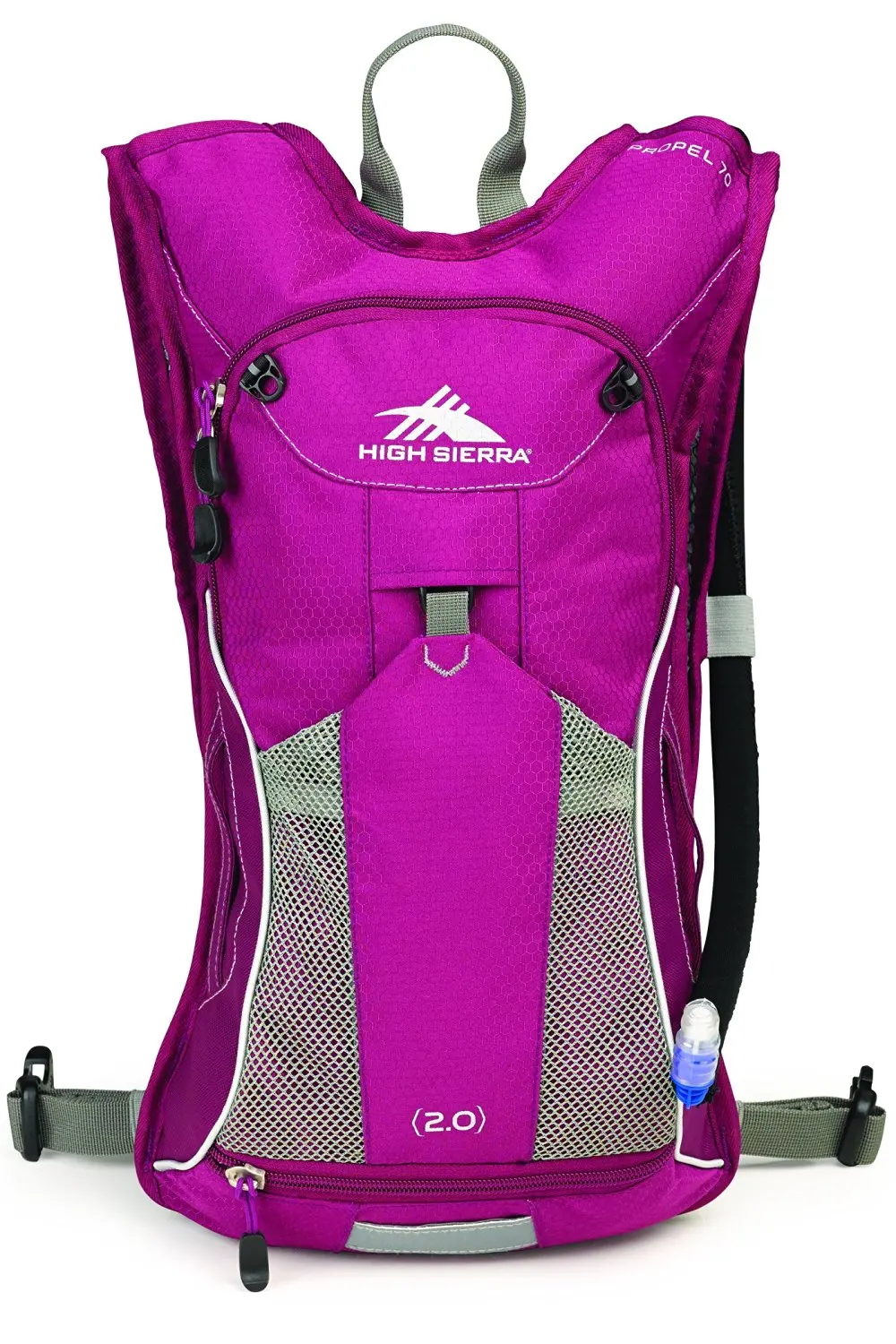 High Sierra Propel 70 Hydration Backpack Pack with 2L BPA Free Bladder: Perfect for Hiking, Running, Cycling, Biking, Climbing, Hunting, and Outdoor Activities