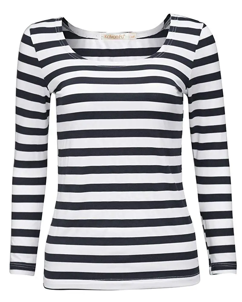 Cheap Black And White Striped Shirt Women, find Black And White Striped