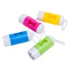 Pet articles bony pet garbage bag distributor with lamp 1 roll garbage bag distributor with lamp Random Color