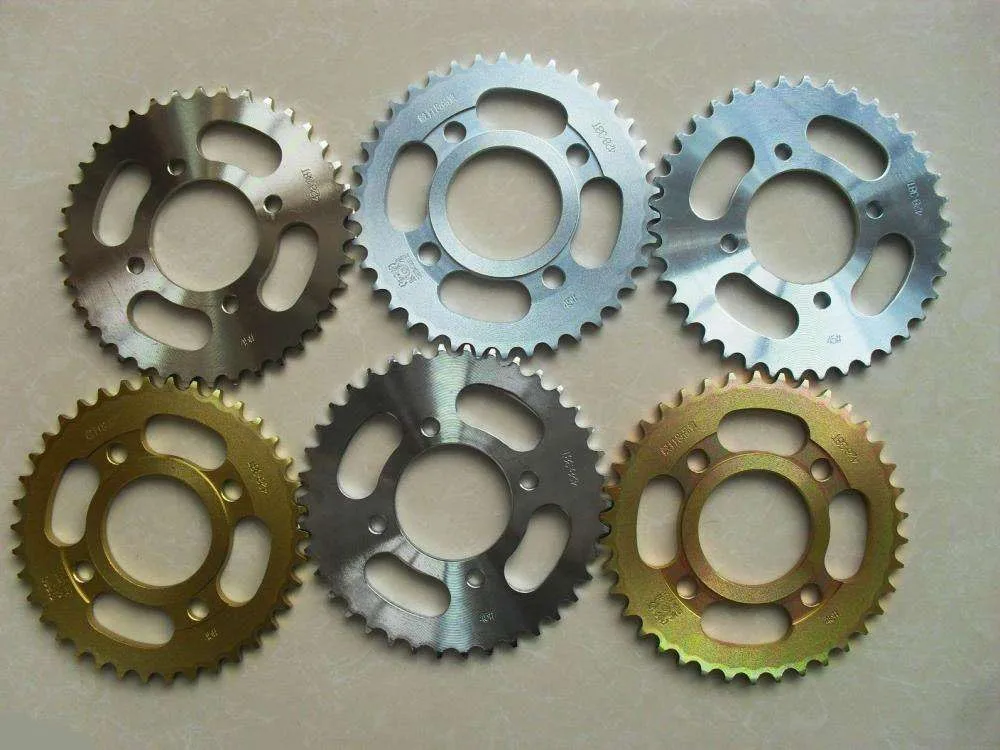 China Factory Direct Sale High Quality Motorcycle Chain Sprocket Sets