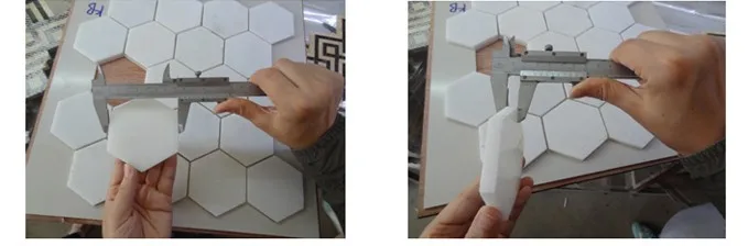 Flower waterjet marble tiles design floor pattern