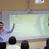 laser virtual touch technology interactive whiteboard support auto calibration