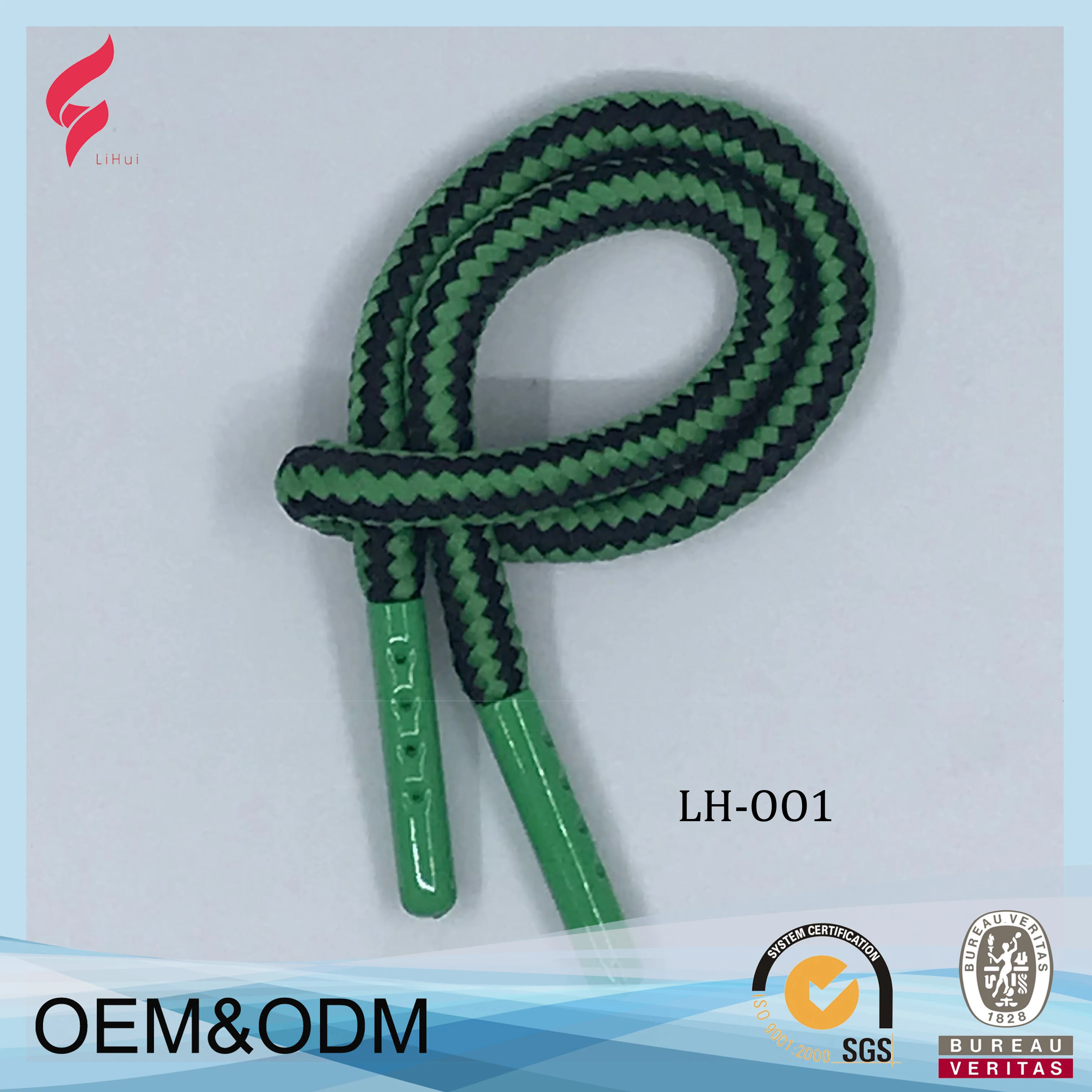 Nylon Drawcord Reflective Price Braided Coated Silicone Dipping End Drawstring/Drawcord