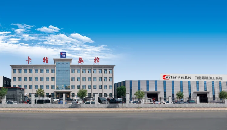 Copy-routing milling machine  on aluminum windows and doors