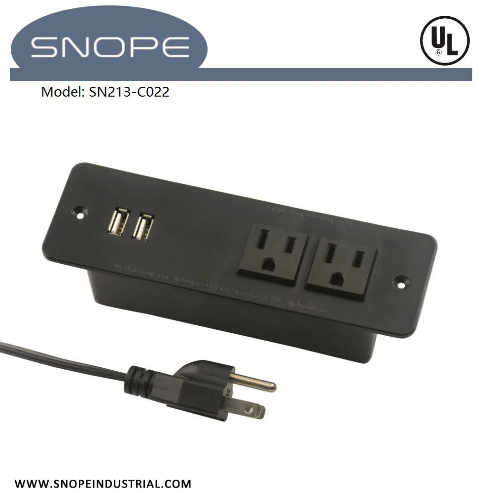 Hot Sale Flush Type Mounted Electrical Furniture Wall Mount Outlets