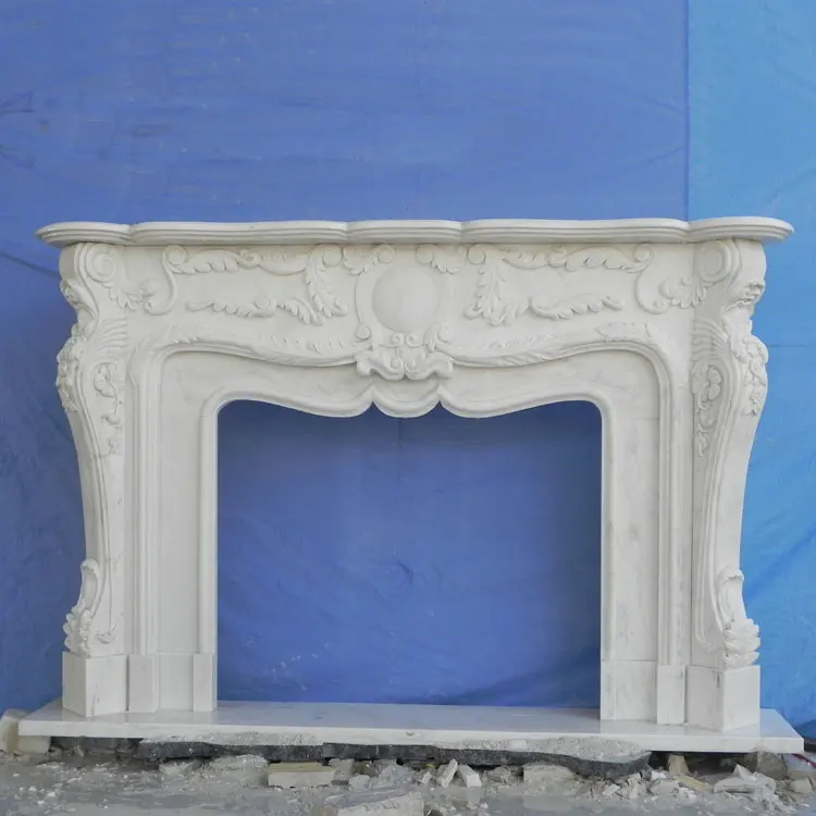 French Style Marble Stone Fireplace Surround Buy Marble