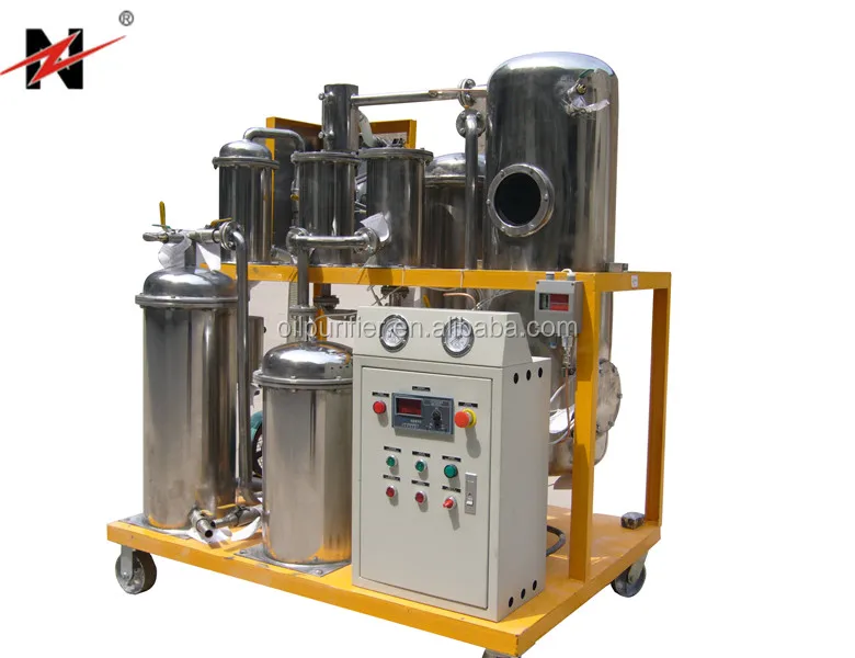 Autocleaned Cooking Oil Recycling Plant /oil Purification Machine