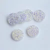 Titanium crystal Agate Druzy Quartz Geode stone Cab Cabochon