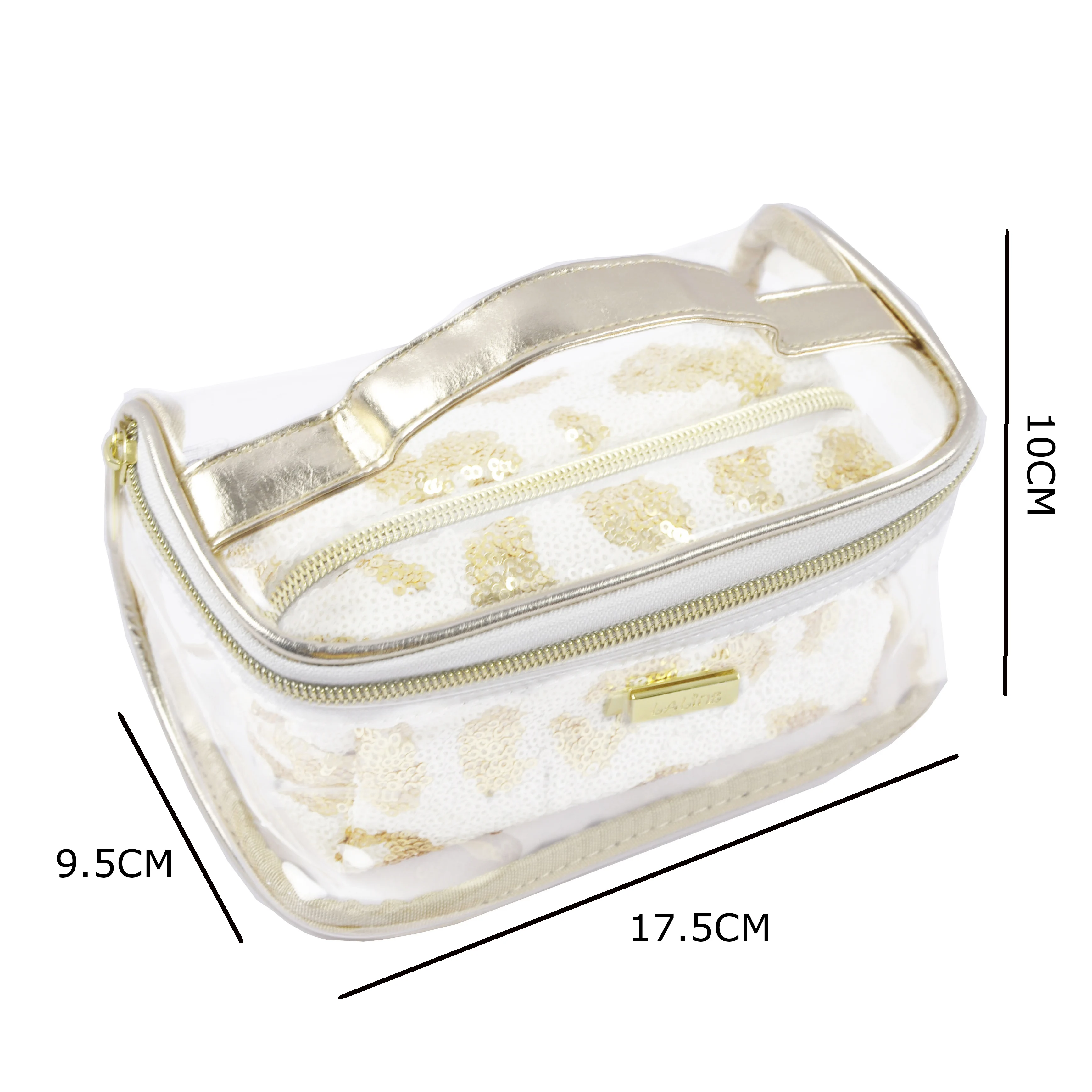 Luxury Beautiful Clear Cosmetic Bag,Make Up Pouch,Toiletry Bags For ...
