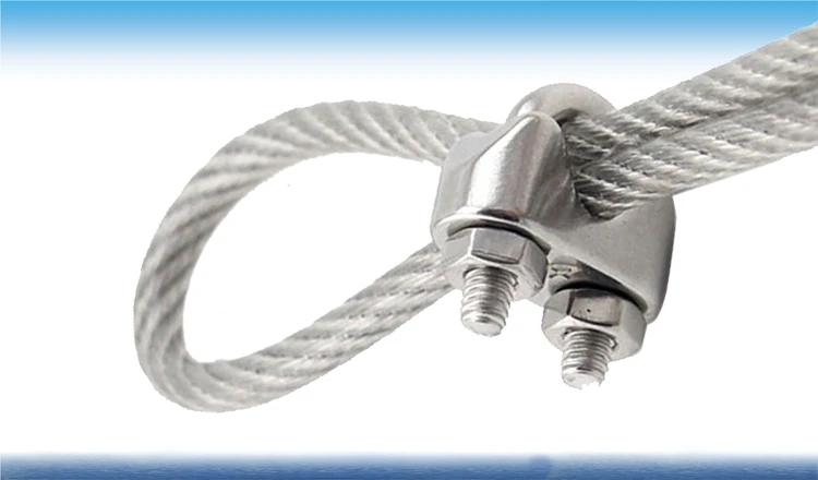 Stainless Steel Wire Rope Clips/Cable Grips/Wire Rope Clamp