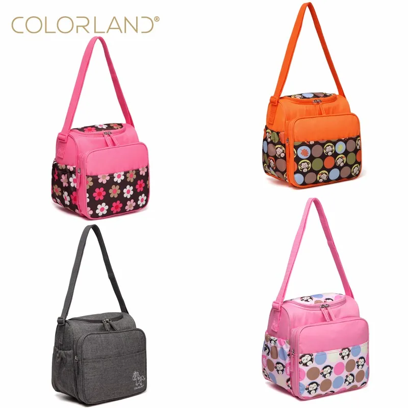 SB008 Colorland New Baby Diaper Nappy Bag Small Size Fashion Portable Mummy Bag- (1)