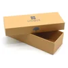Wood Color High Quality Hard Cardboard Custom Glasses Box Packaging Sunglasses Paper Box