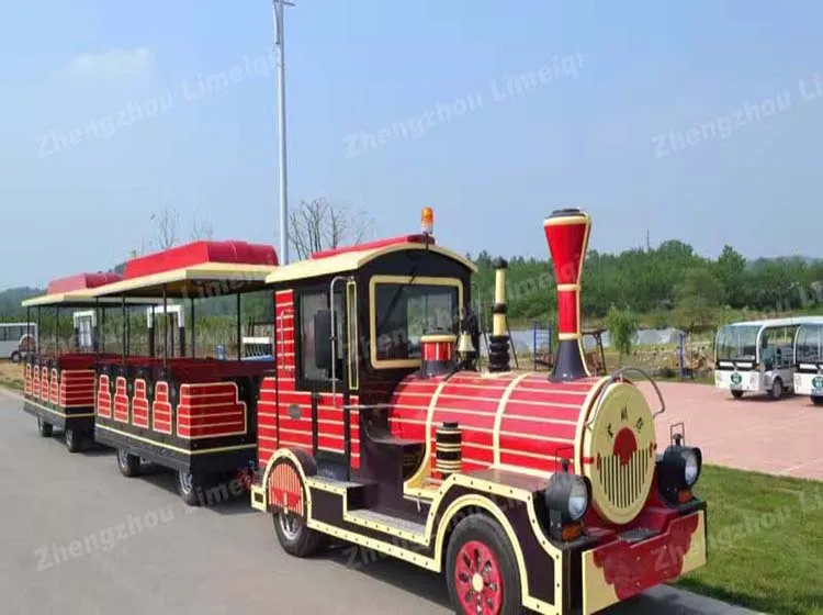 Amusement Rides 40 Seats Trackless Tourist Train For Sale Australia