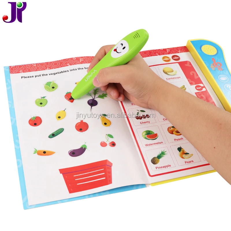 Kids Intelligence Book Toy English Learning Reading E-book Toy With ...