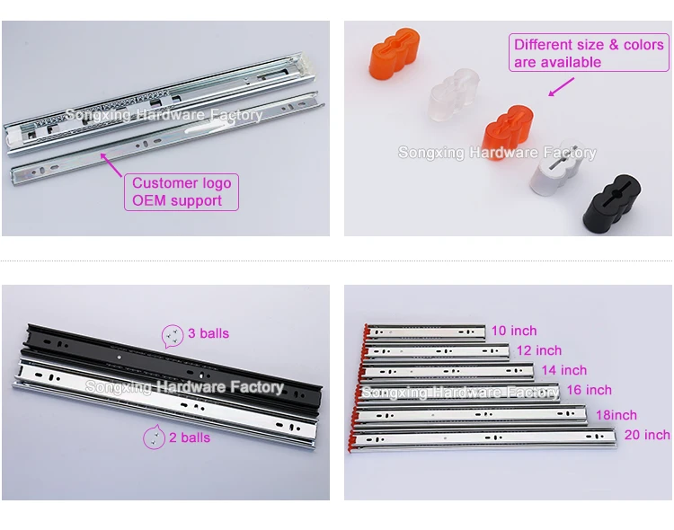 Telescopic Hanging Kitchen Drawer Runners Soft Close Buy Kitchen