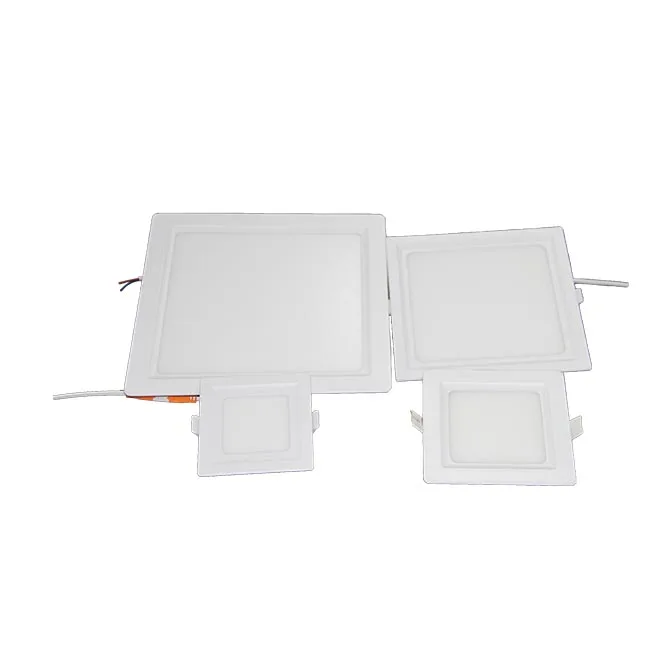 5w 9w 15w 22w ip20 led panel light housing