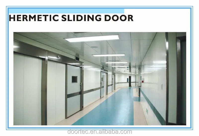 Manufacture Automatic Hermetic Sliding Door for Hospital