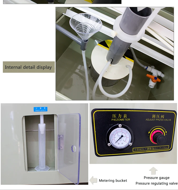 Automatic Salt spray corrosion test chamber for perfume spray bottle