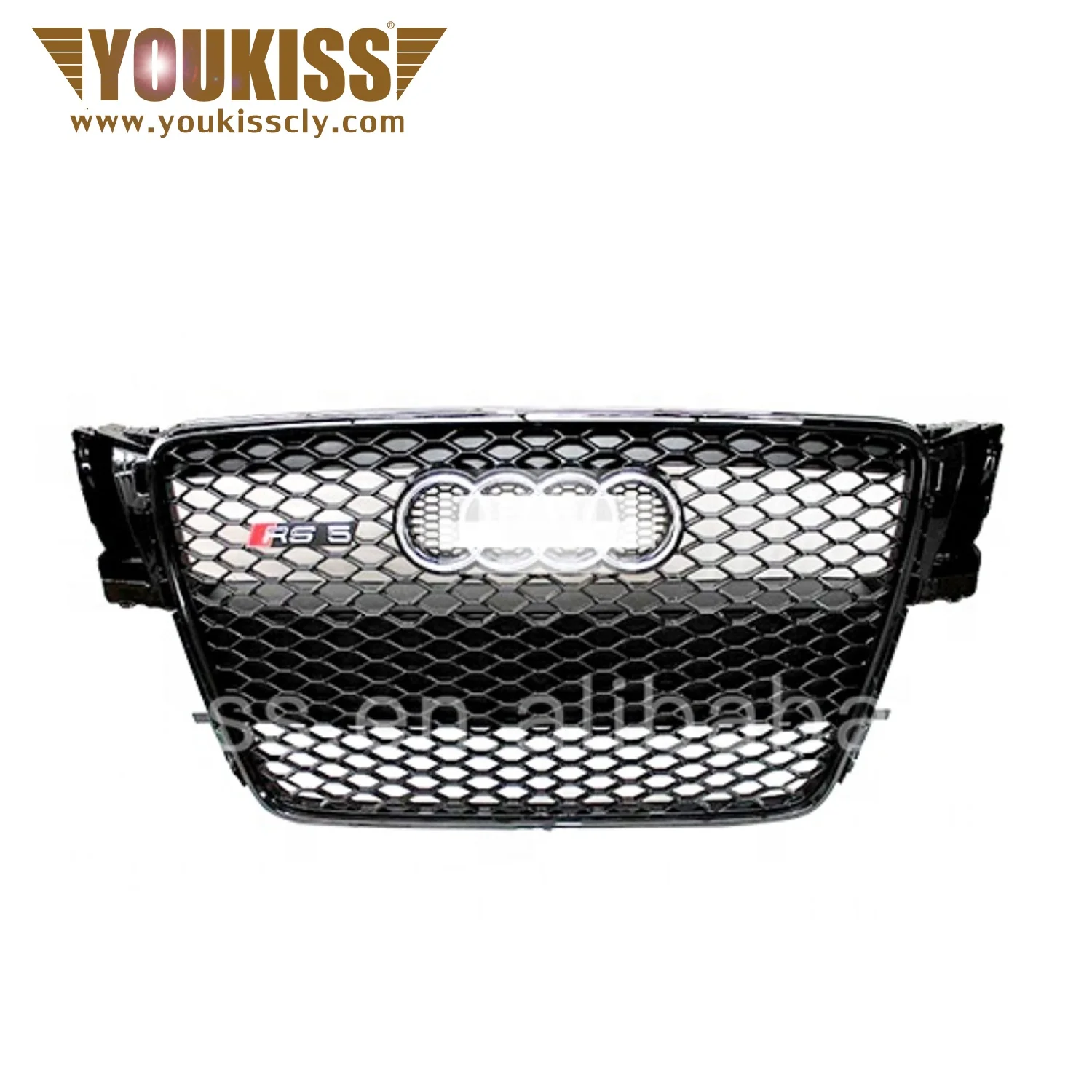 Rejilla Parachoques Delantero Audi A1 8X 2015-2018 - Parrilla Malla Deportiva Negra