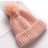 Hot Selling Kids Girls Baby Knit Hat Cute Sweet Candy Winter Warmer Beanie