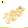 wholesale body wave hair weft full end clip hair extension,ombre blonde remy tape hair extension