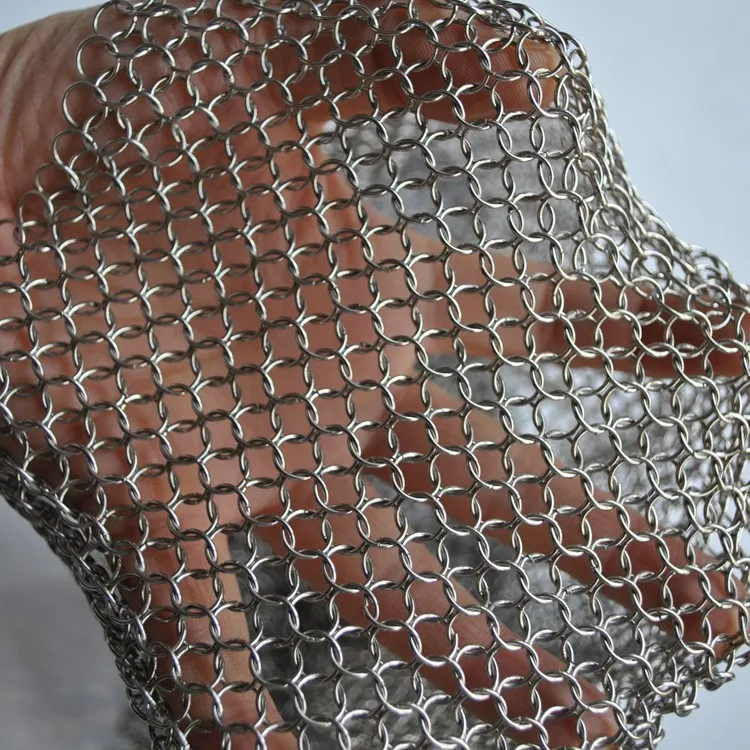 Stainless Steel Chain Mail Mesh / Metal Decorative Curtains Buy Chain