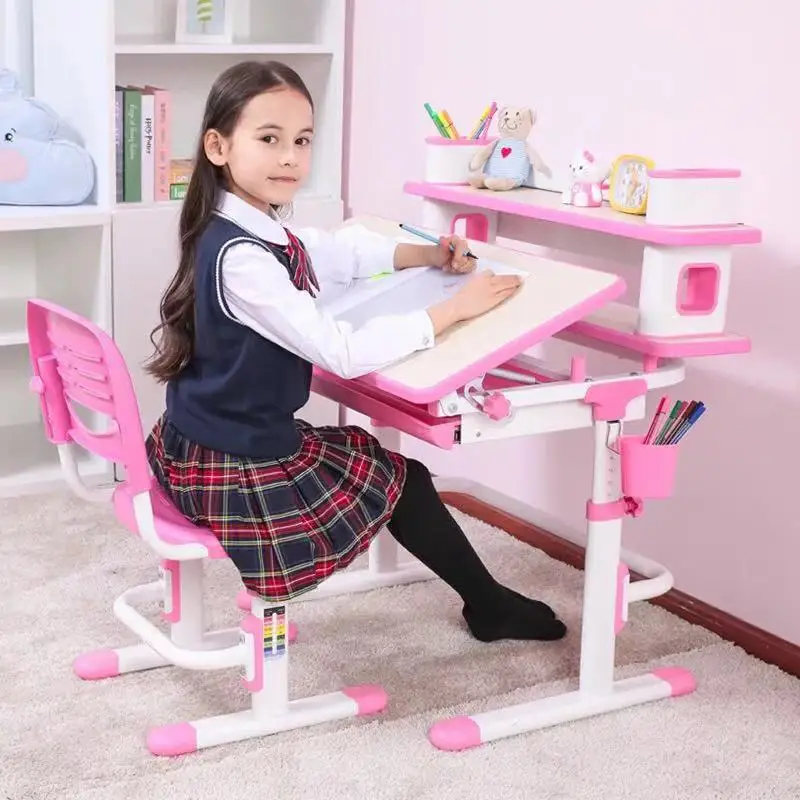 kids desk girl