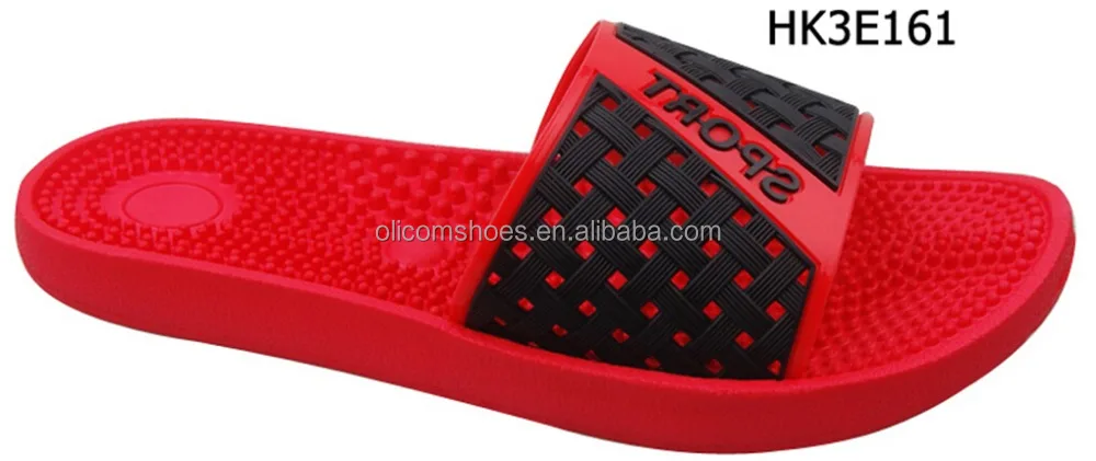 famous brand man's EVA massage indoor spa slipper plastic eva slipper One-step home slipper,Drag word slipper