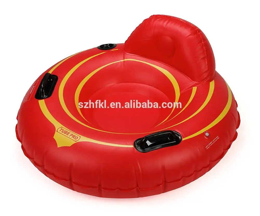 Premium River Tube With Backrest And Floor Inflatable Air Mattress