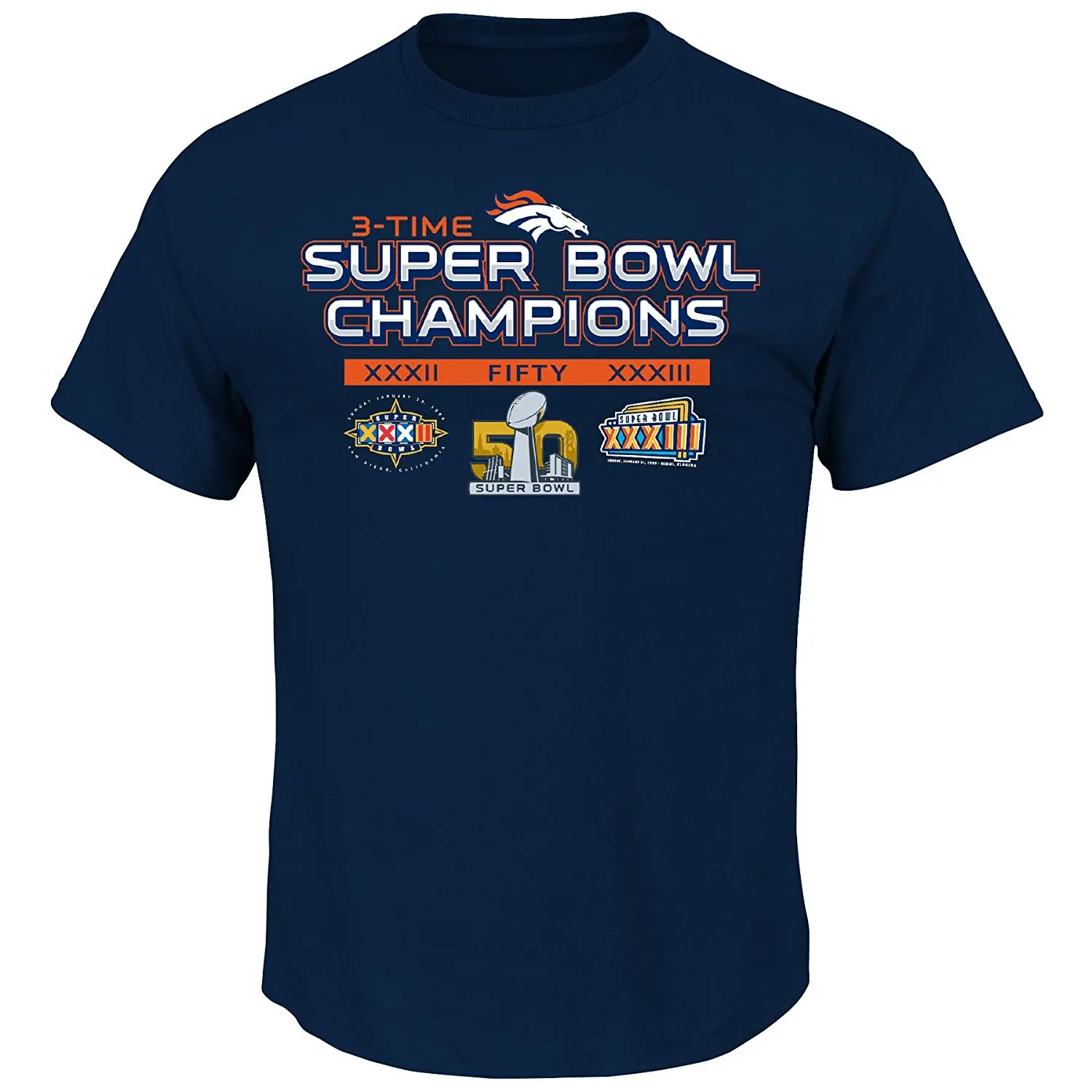 broncos super bowl 50 champions shirt