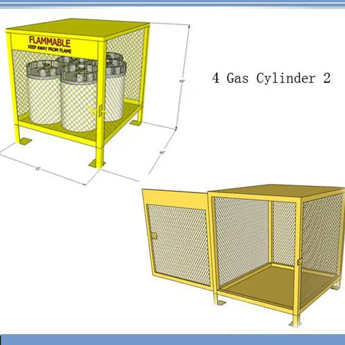 Direct Factory Selling Gas Bottle Lifting Cage,Calor Gas Storage Cage